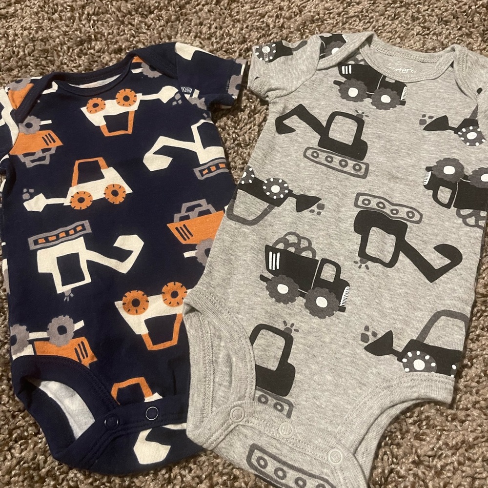 Construction Onesies